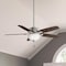 Hunter Hunter Builder Deluxe 52 in. Brushed Nickel LED Indoor Ceiling Fan 53090 - alternate 2